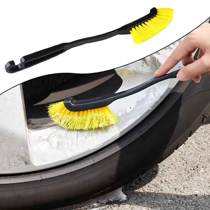Car Wheel Tire Rim Detailing Brush Cleaning Tool 0