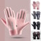 Women Autumn Winter Waterproof Anti Slip Cycling Gloves 0