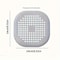 Silicone Floor Drain Cover Square Hair Filter For Bathroom 1