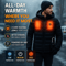 Heated Jacket For Men With 21 Heating Zones USB Winter Coat 2