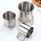 Stainless Steel Camping Cup Portable Outdoor Water Mug With Handle 3