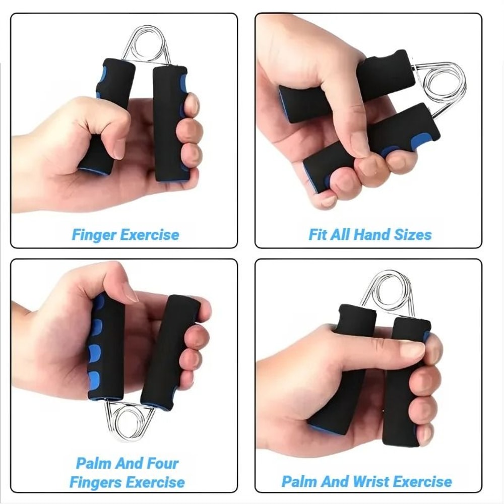Hand Grip Finger Strength Trainer Power Exerciser Forearm Strengthener Carpal Expander 2