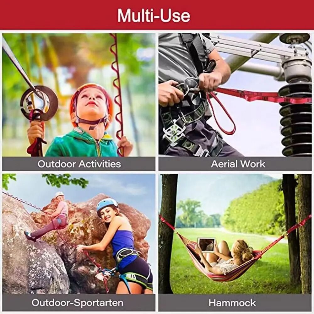 Yoga Fitness Belt Daisy Chain Extension Strap 5