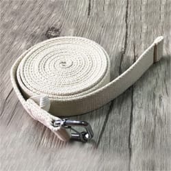 yoga stretch strap d ring belt