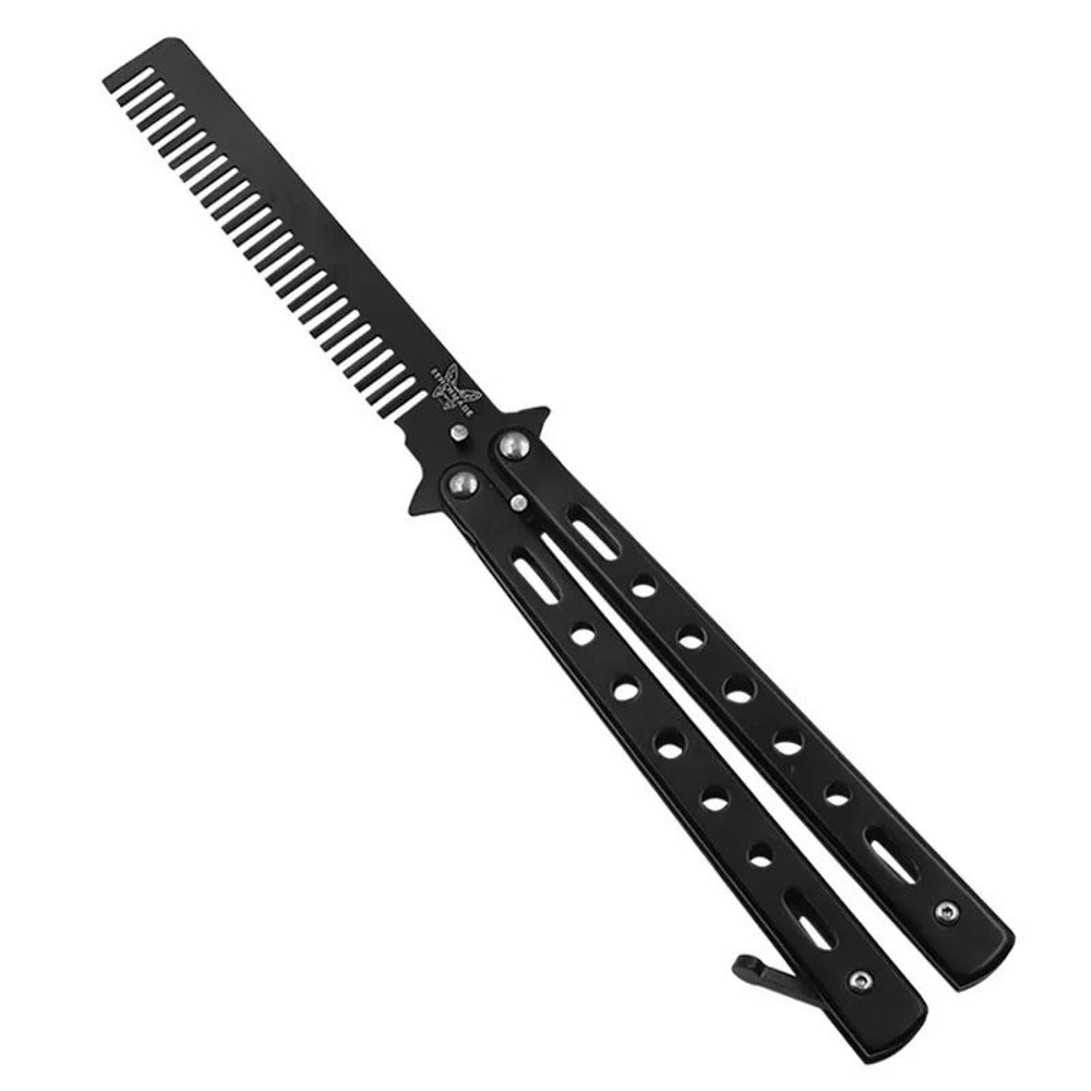 Foldable Butterfly Training Comb For Hair And Beard Styling 7