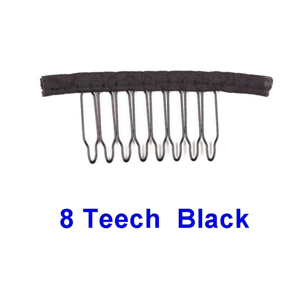 Wig Comb Clips With Stainless Steel Teeth For Hair Extensions 9