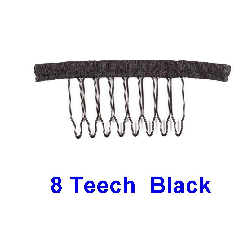 Wig Comb Clips With Stainless Steel Teeth For Hair Extensions 9