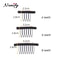 Wig Comb Clips With Stainless Steel Teeth For Hair Extensions 3