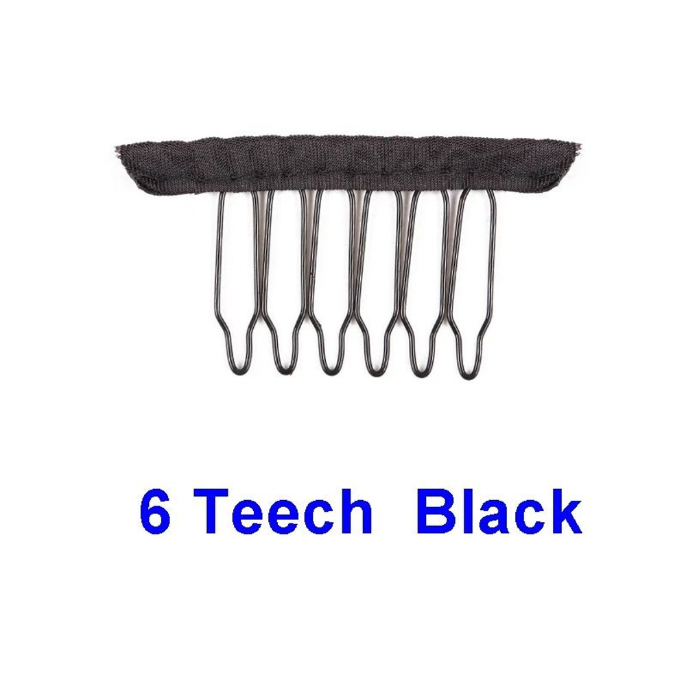Wig Comb Clips With Stainless Steel Teeth For Hair Extensions 8