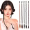 Synthetic Braid Ponytail Hairpiece With Strong Clip 2 Piece Set 0