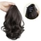 Synthetic Short Curly Wig Ponytail 12 Inch Claw Clip Hair Extension 2