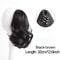 Synthetic Short Curly Wig Ponytail 12 Inch Claw Clip Hair Extension 7