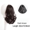 Synthetic Short Curly Wig Ponytail 12 Inch Claw Clip Hair Extension 9