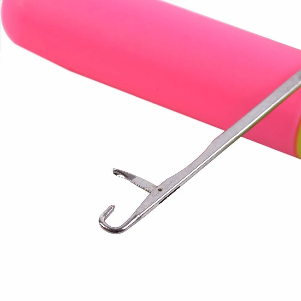Crochet Hook Plastic Crochet Hook Needle For Hair Weaving 5