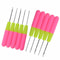 Crochet Hook Plastic Crochet Hook Needle For Hair Weaving 6