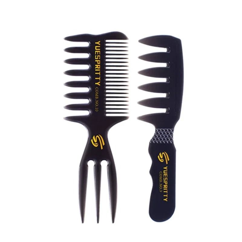 Wide Toothed Anti Static Curling Comb Set For Hair And Real Hair Wigs 8