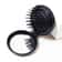 Mini Folding Hair Brush With Mirror For Travel And Wig Styling 2