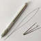 Hair Extension Metal Pulling Needle Set With Loop Tool 0