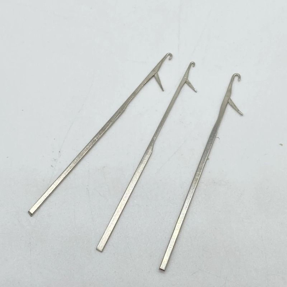 Hair Extension Metal Pulling Needle Set With Loop Tool 5
