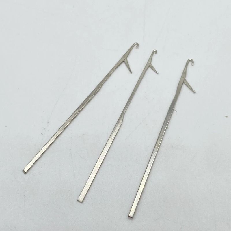 Hair Extension Metal Pulling Needle Set With Loop Tool 5