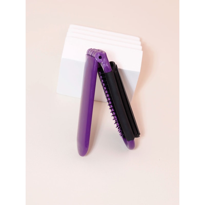 Portable Foldable Anti Static Massage Mirror Comb 5