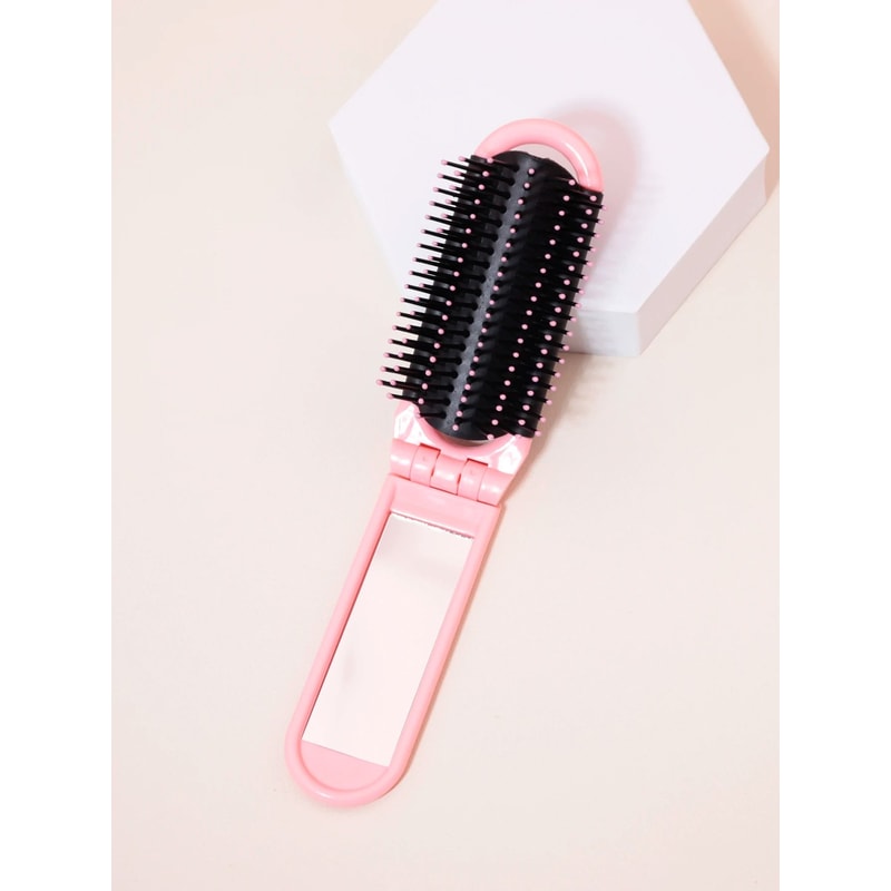 Portable Foldable Anti Static Massage Mirror Comb 6