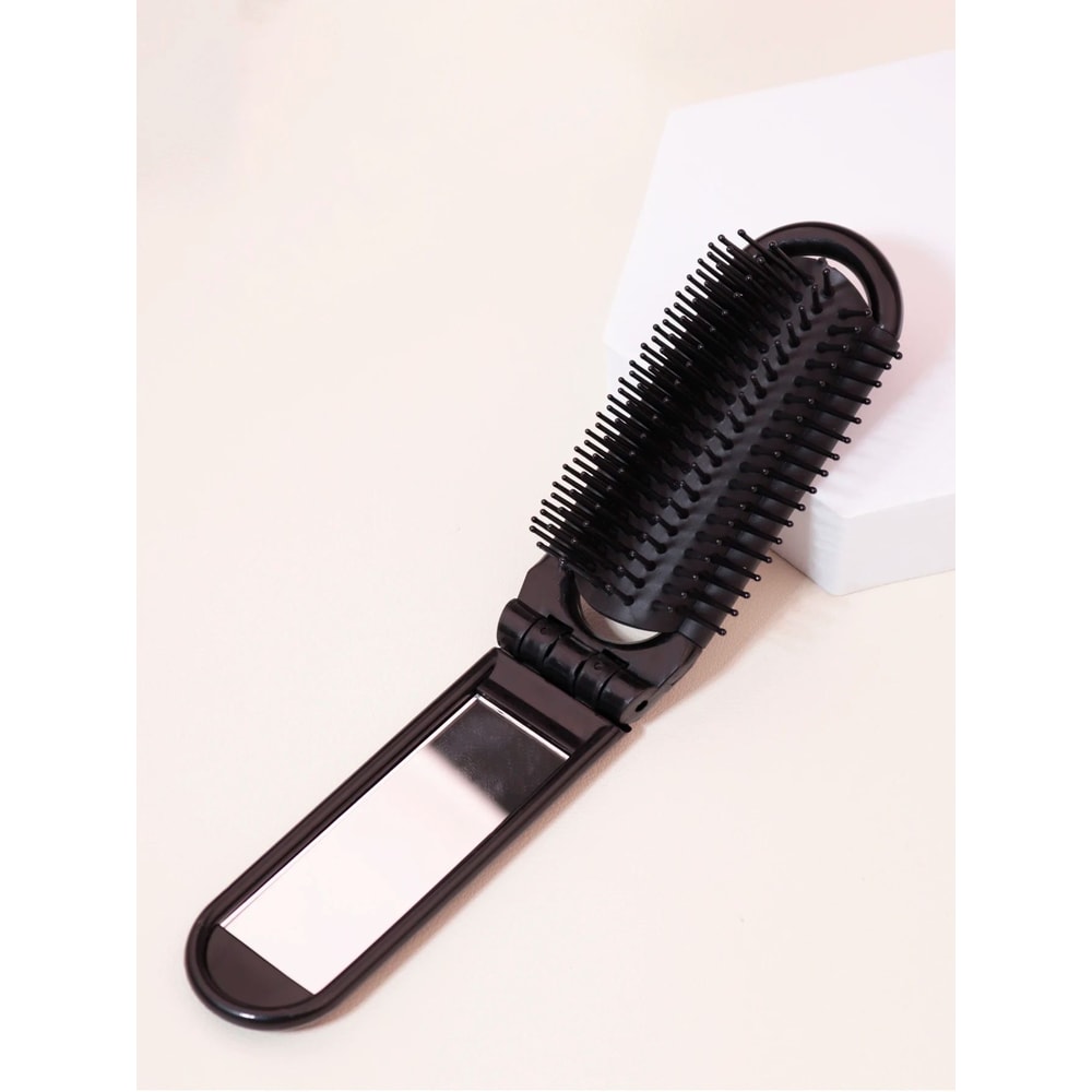 Portable Foldable Anti Static Massage Mirror Comb 8
