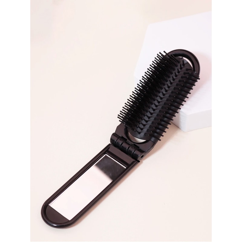 Portable Foldable Anti Static Massage Mirror Comb 8
