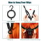 Hanging Wig Stand For Wigs Space Saving Foldable Wig Hanger For Easy Storage And Display 6