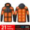 Heated Jacket For Men With 21 Heating Zones USB Winter Coat 14