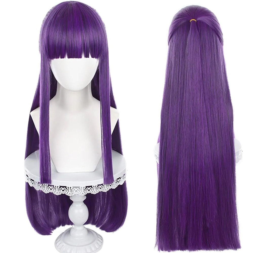 Angel Devil Orange Brown Cosplay Wig 11