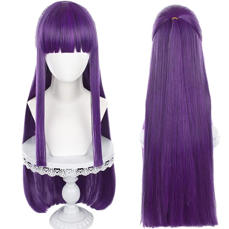 Angel Devil Orange Brown Cosplay Wig 11