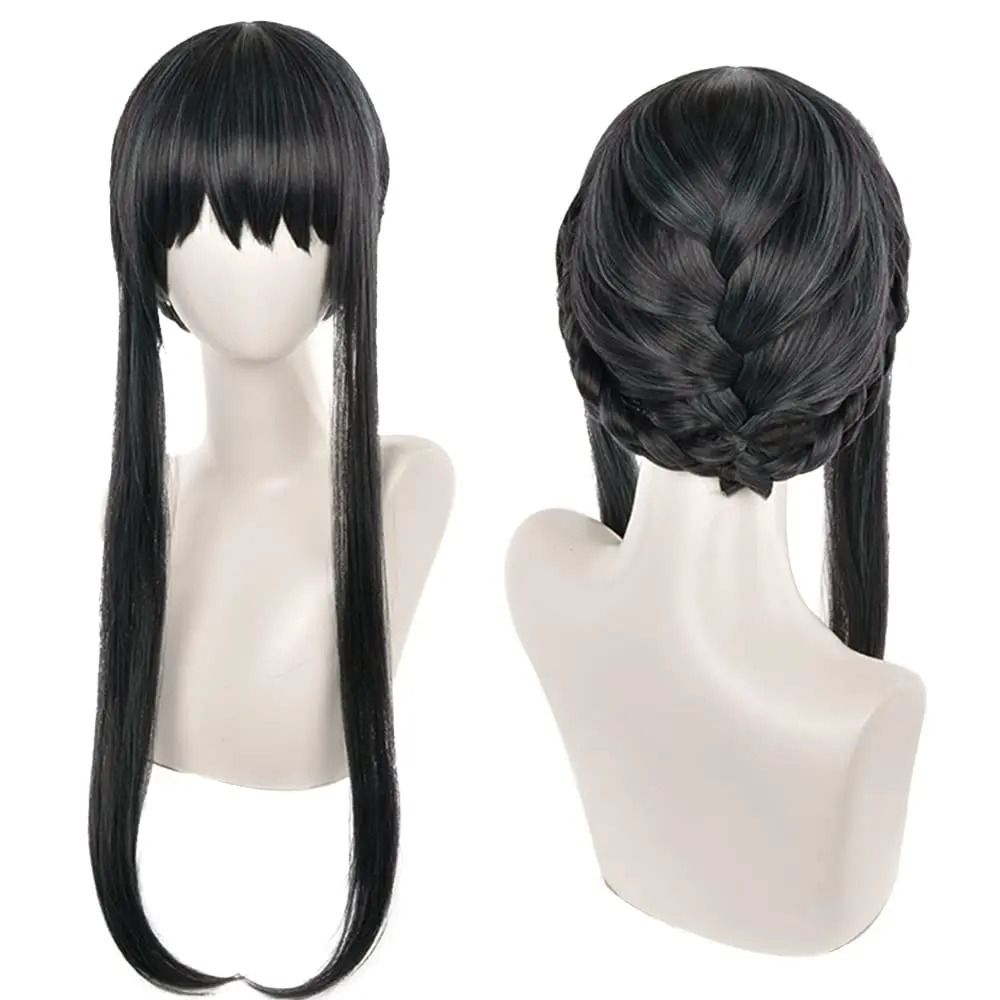 Angel Devil Orange Brown Cosplay Wig 7