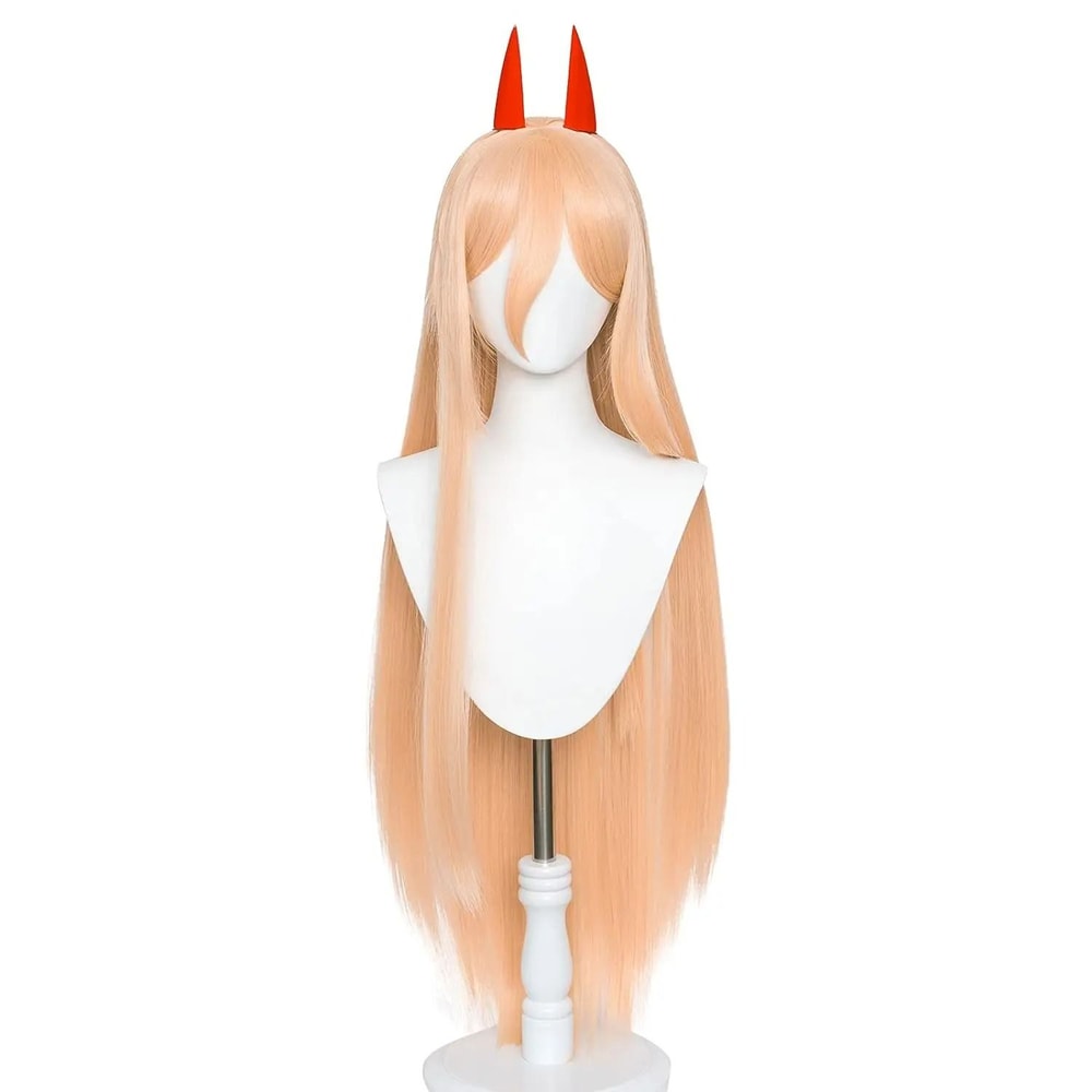 Angel Devil Orange Brown Cosplay Wig 20