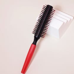 anti static cylindrical bristle round styling comb