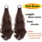 Long Wavy Synthetic Ponytail Hairpiece 12