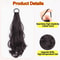 Long Wavy Synthetic Ponytail Hairpiece 1