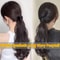 Long Wavy Synthetic Ponytail Hairpiece 5