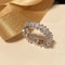 Baguette Cubic Zirconia Engagement Ring For Women 11
