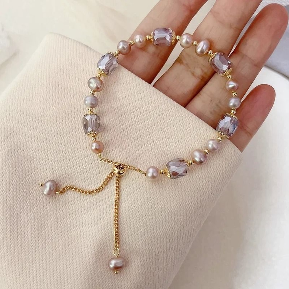 Natural Freshwater Pearl Bracelet For Women 1