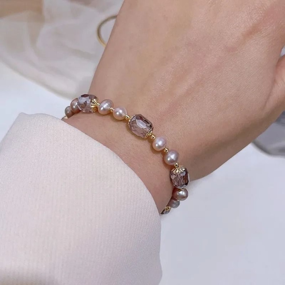 Natural Freshwater Pearl Bracelet For Women 2