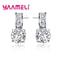 Cubic Zirconia Bridal Necklace And Stud Earrings Set 2
