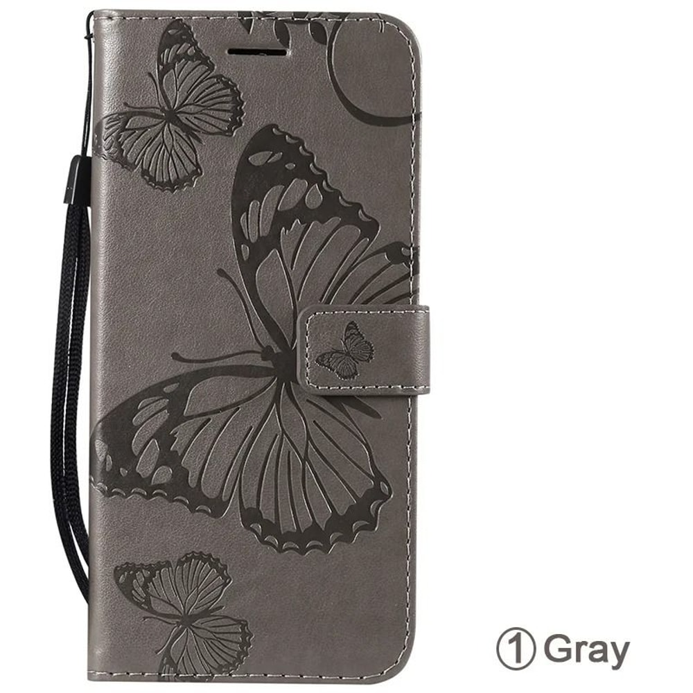 Leather Flip Wallet Phone Case With Card Holder 17