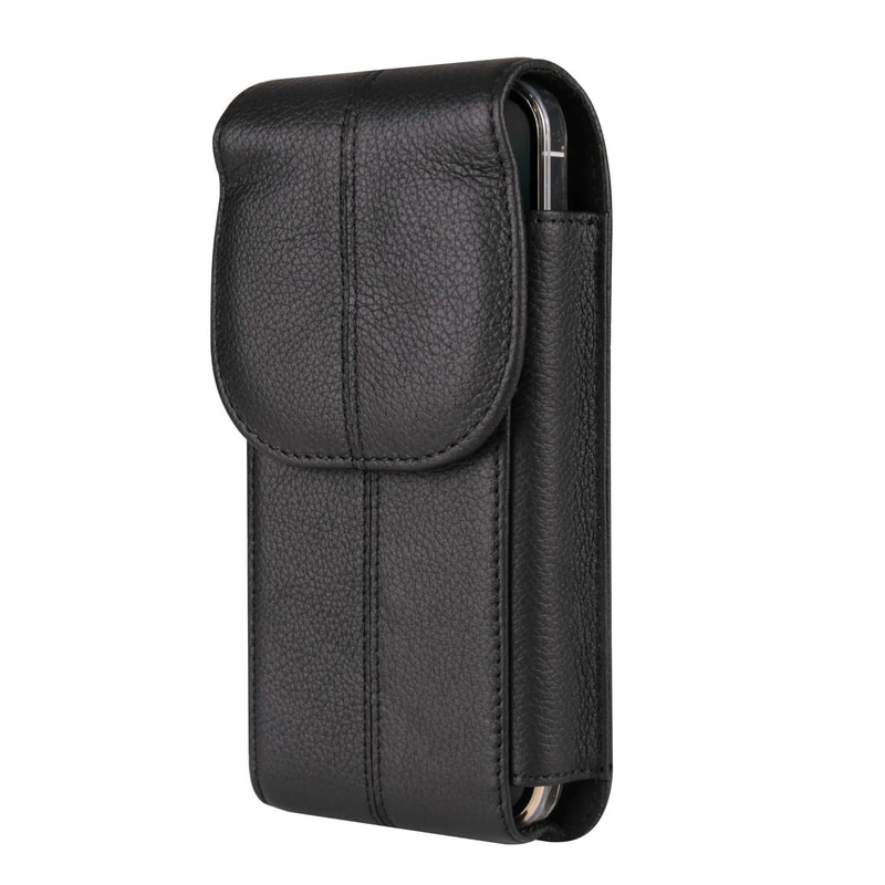 Genuine Cowhide Leather Phone Waist Pouch 2