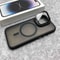 Magnetic Matte Clear Phone Case With Glass Camera Protection 0