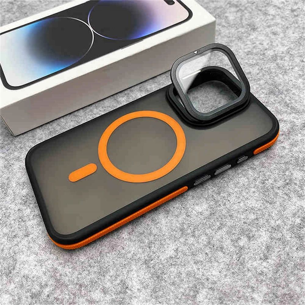 Magnetic Matte Clear Phone Case With Glass Camera Protection 10