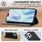 Magnetic Flip Wallet Leather Phone Case With Card Slots 5