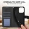 Magnetic Flip Wallet Leather Phone Case With Card Slots 6