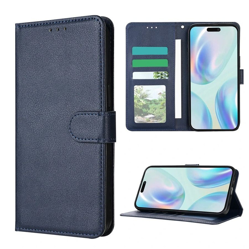 Magnetic Flip Wallet Leather Phone Case With Card Slots 7
