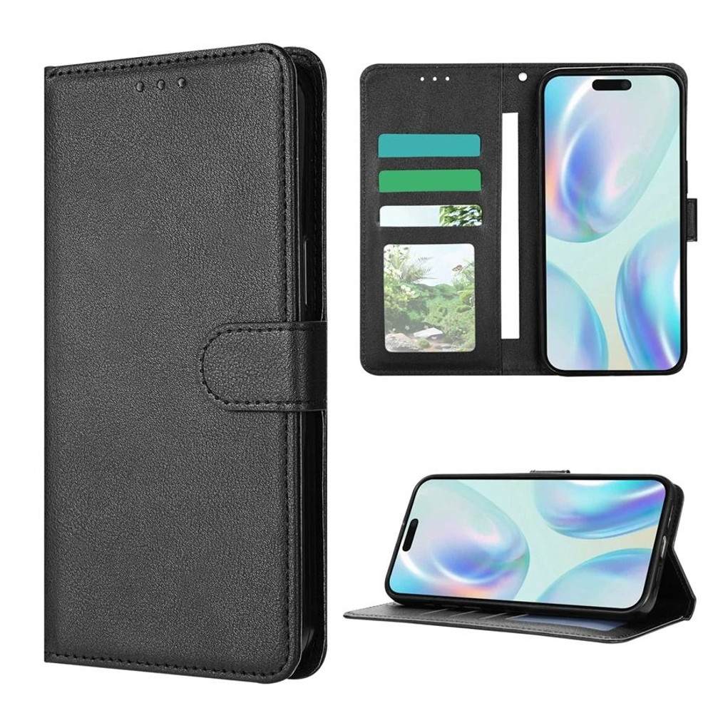 Magnetic Flip Wallet Leather Phone Case With Card Slots 8